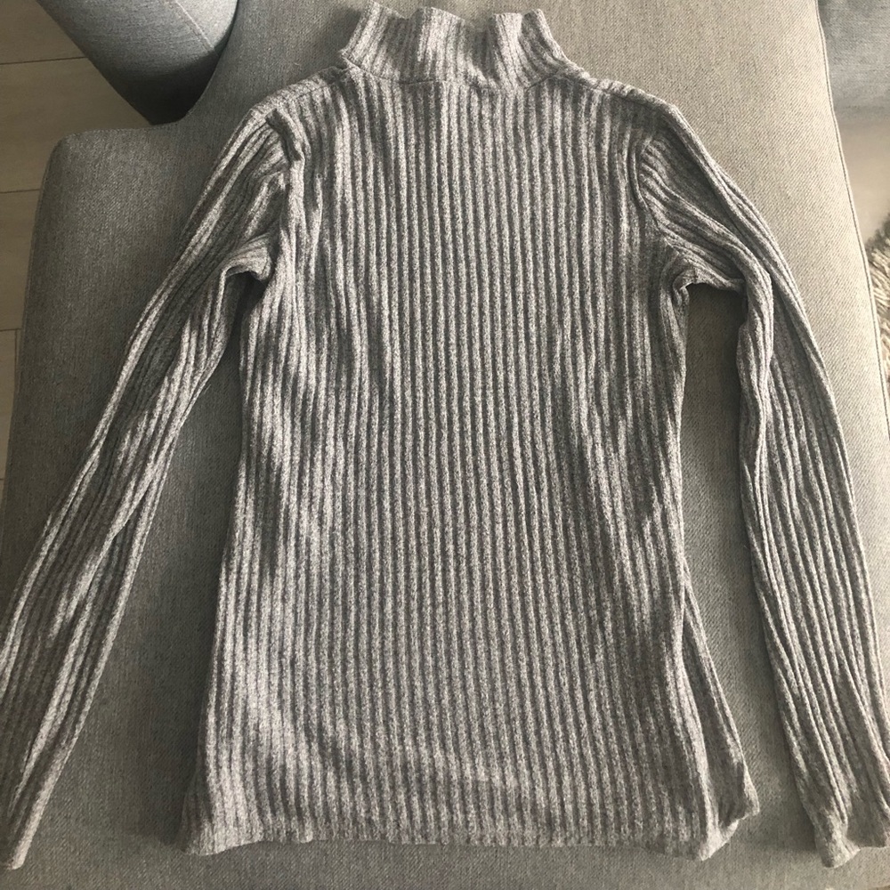 Aritzia grey turtle neck